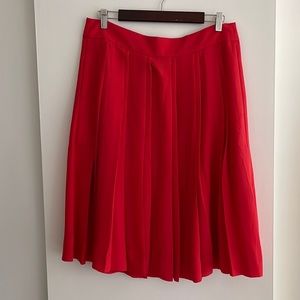 JCrew Red Skirt
